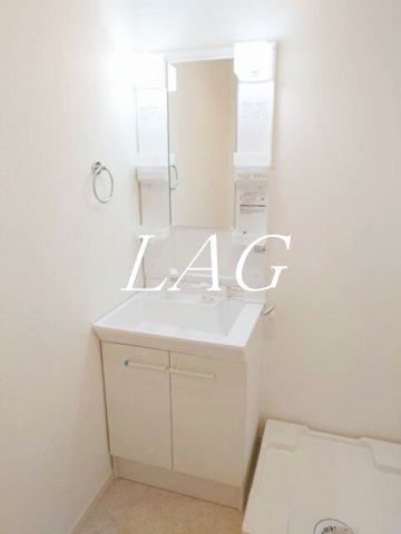 洗面設備　洗面台です。