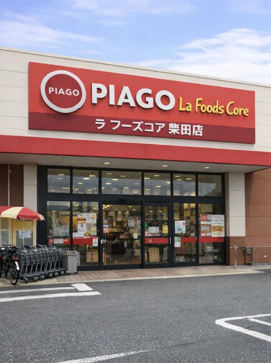 スーパー　ピアゴ ラ フーズコア柴田店（スーパー）まで975m