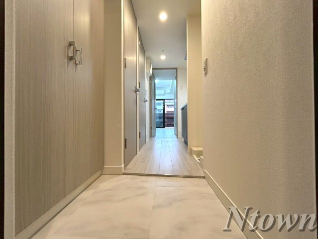 玄関　明るい玄関です
