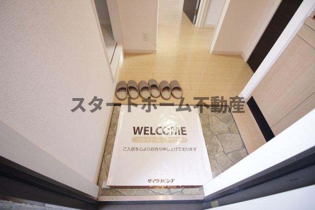 玄関　落ち着いた玄関です