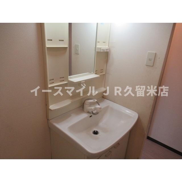 洗面設備　洗面所です