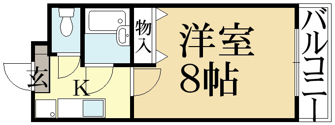 アミ宝ヶ池の間取り写真