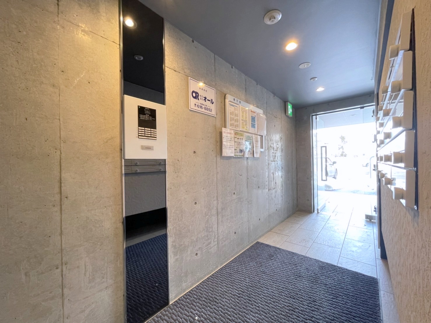 地下鉄南北線 幌平橋駅 徒歩12分 4階建 築6年の外観写真