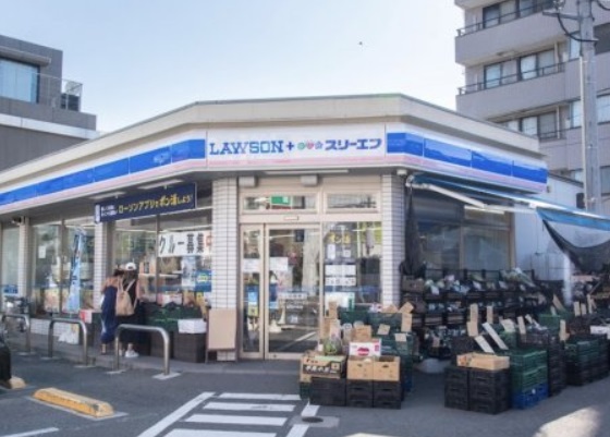 コンビニ　ローソン・スリーエフ 自由が丘店（コンビニ）まで462m