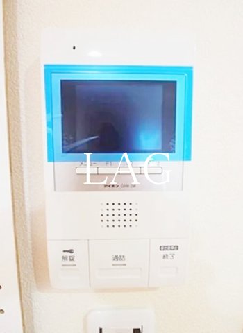 セキュリティ　モニター付インターホンです。