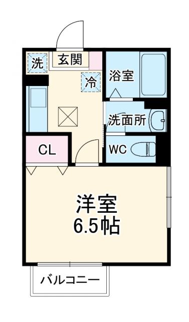 クレモンティーヌ・相之川の間取り写真