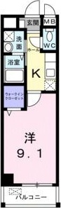 メゾンドミシェルの間取り写真