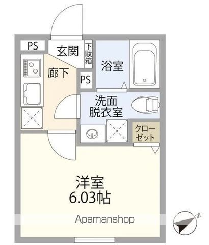 都営大江戸線 本郷三丁目駅 徒歩4分 5階建 築1年の間取り写真