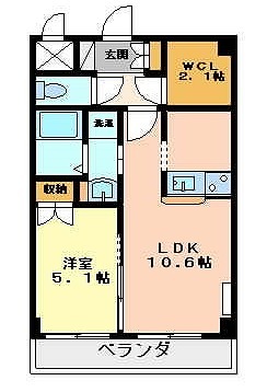 EverGreenの間取り写真