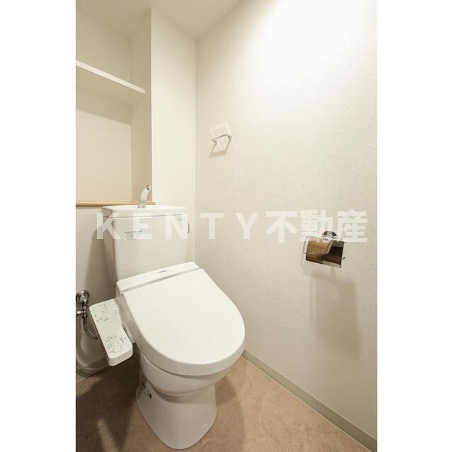トイレ　ゆったりとした空間のトイレです