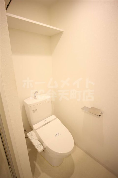 トイレ　ゆったりとした空間のトイレです