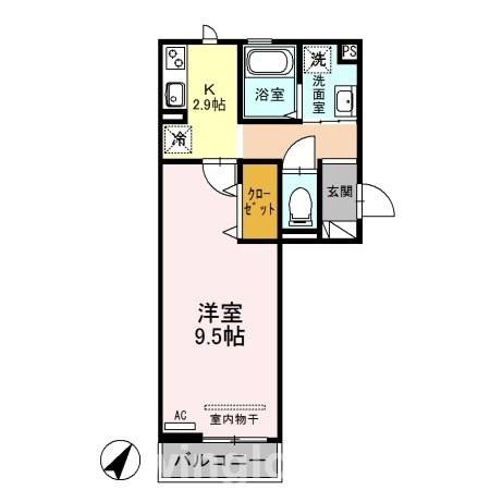 CASA白金の間取り写真