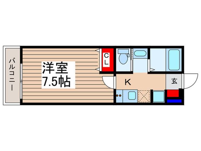 仮)GD上福岡6丁目新築APの間取り写真