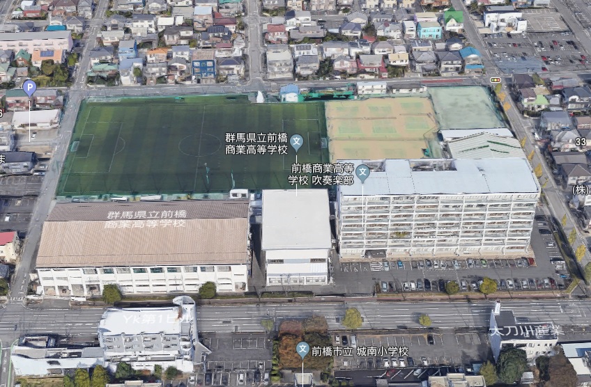 高校・高専　群馬県立前橋商業高校（高校・高専）まで1030m