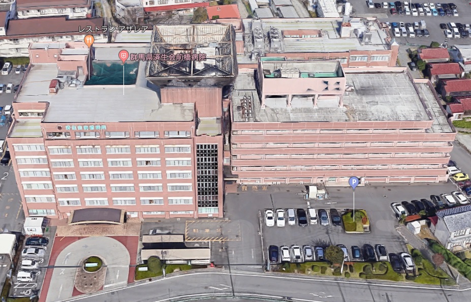 病院　群馬県済生会前橋病院（病院）まで1440m