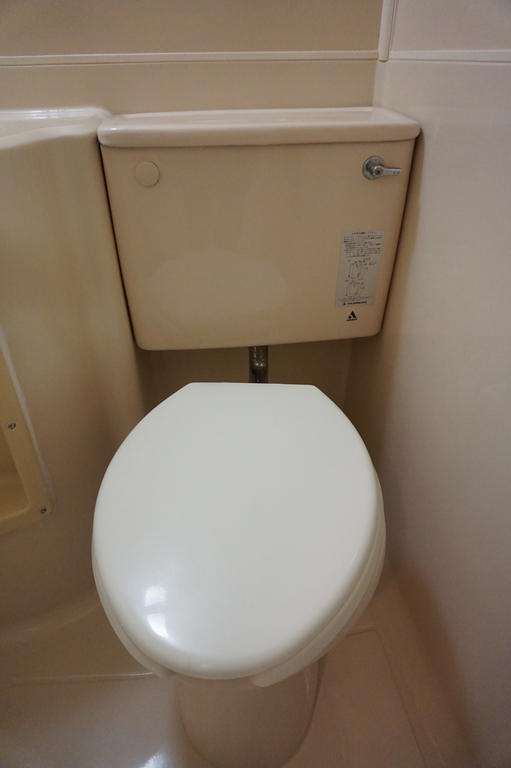 トイレ　バストイレ同室はお掃除が楽！