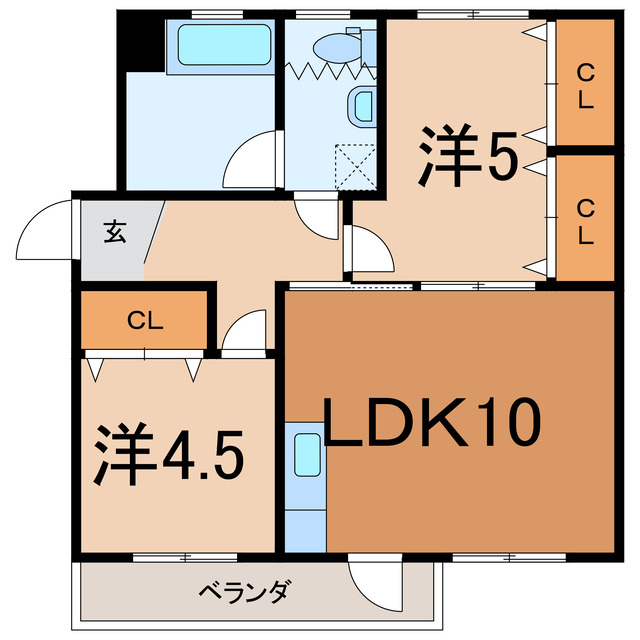 マルソ敷戸の間取り