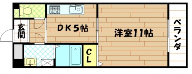 フィールライフ春日の間取り写真