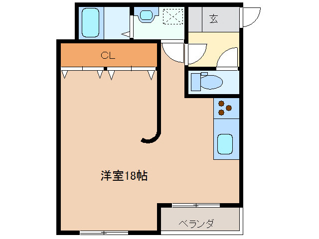 マルセイユの間取り