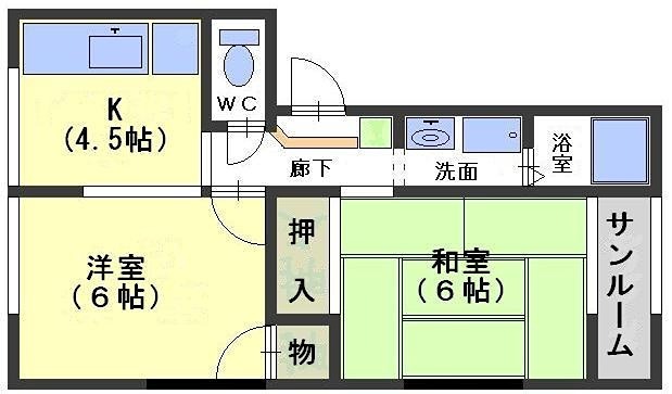 ノーブルコートの間取り