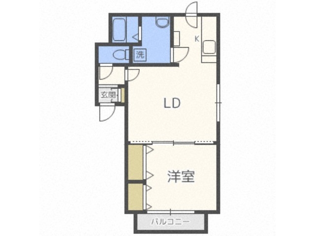 アスカア平岸の間取り