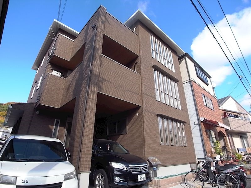神戸市中央区再度筋町のアパートの建物外観