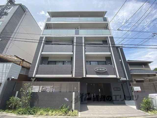 京都市北区小山西花池町のマンションの建物外観