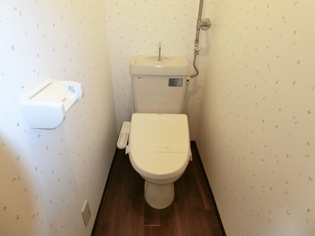 【千歳市真々地のアパートのトイレ】