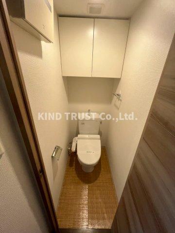 トイレ　ゆったりとした空間のトイレです