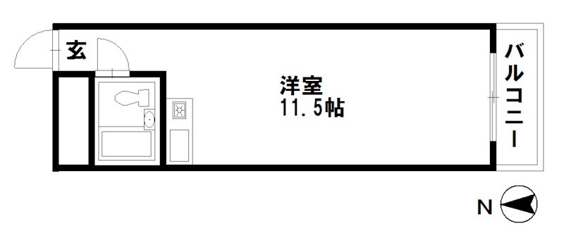 朝日プラザ金沢カレッジスクエアIの間取り