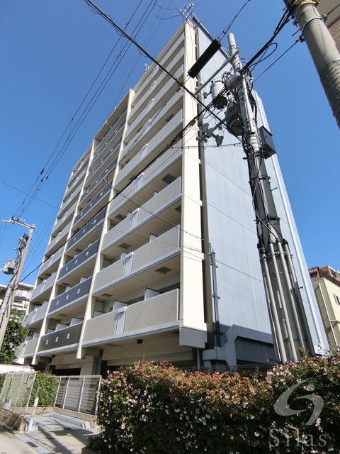 大阪市住吉区南住吉のマンションの建物外観