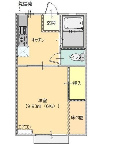 遠山荘の間取り