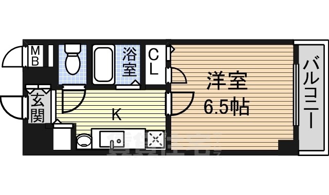 プレサンス名古屋STATIONアライブの間取り