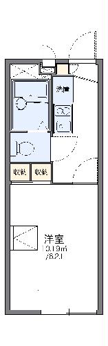 レオパレスルミエールの間取り