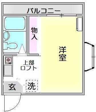 コーポマリーナ相模原IIIの間取り