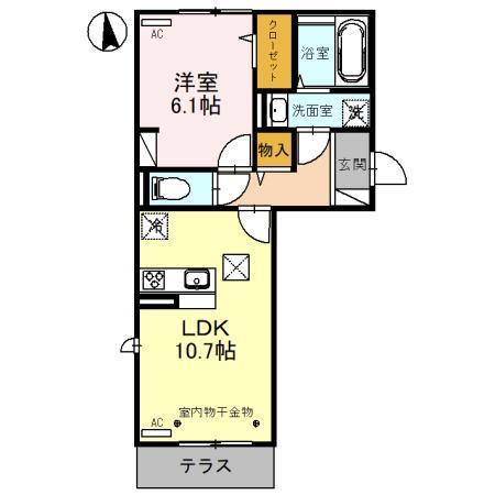 フィエルテの間取り