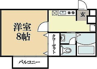 ＧＩハイツグリーンの間取り