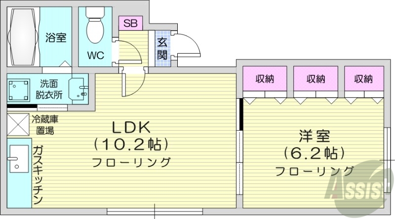 Lクルーザーの間取り