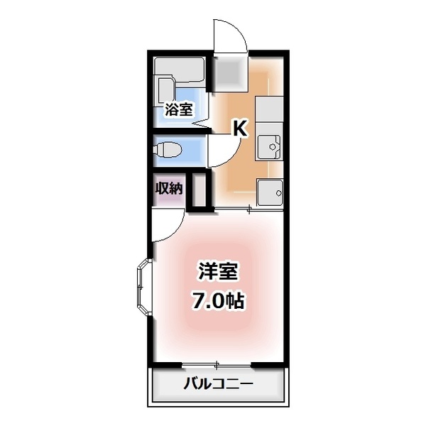 プチメゾン新宮の間取り