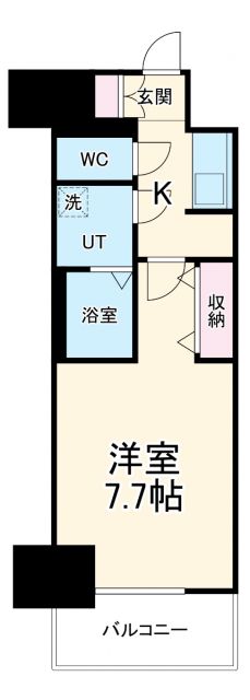 メイクス名駅太閤の間取り