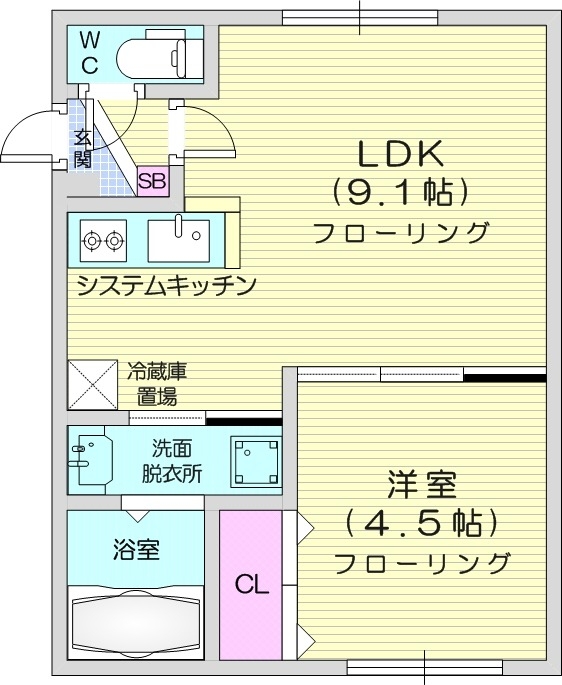 sumikaの間取り