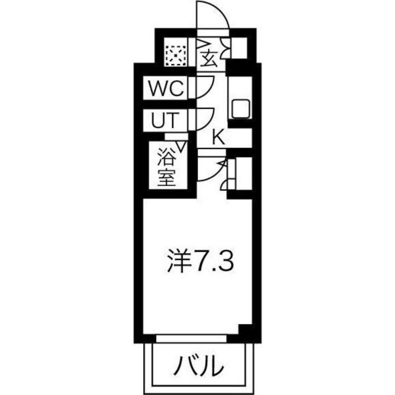 【サムティ姫島フェリチェートの間取り】