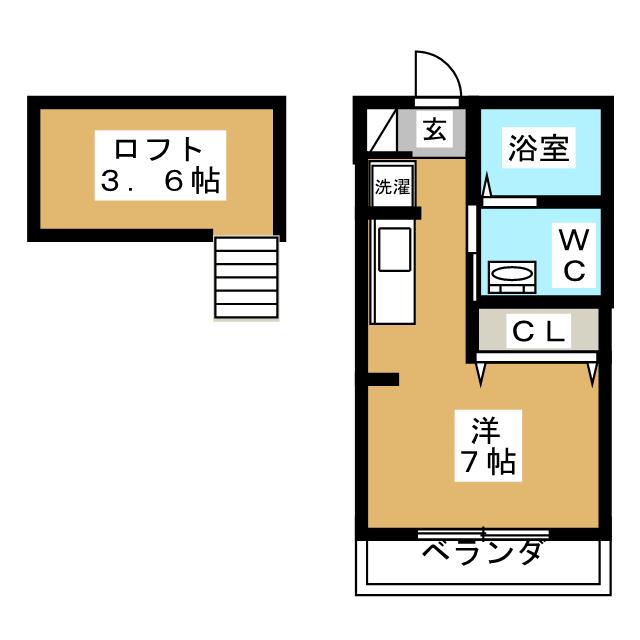 アリエッタ橋本の間取り