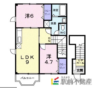 シャルマン御笠IIの間取り