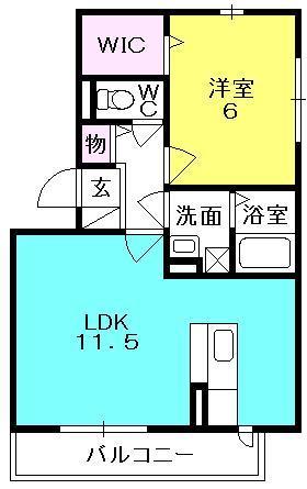 シリエジオ甲子園六番館の間取り