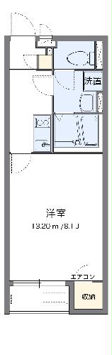 クレイノハレ　オリナの間取り