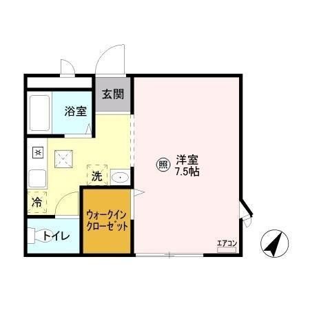 鴻巣市宮前のマンションの間取り