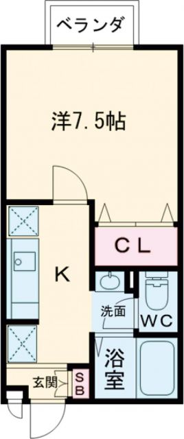 アビテ馬越の間取り