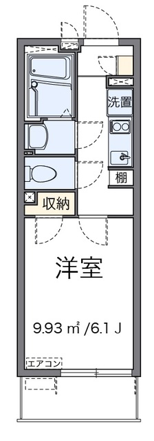 クレイノスペランツァI号館の間取り