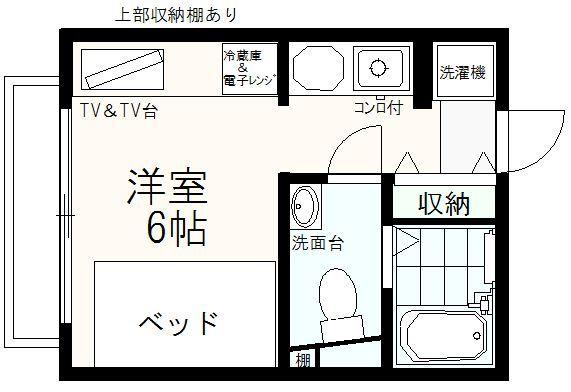 学生会館ＫＭビル（食事つき）の間取り